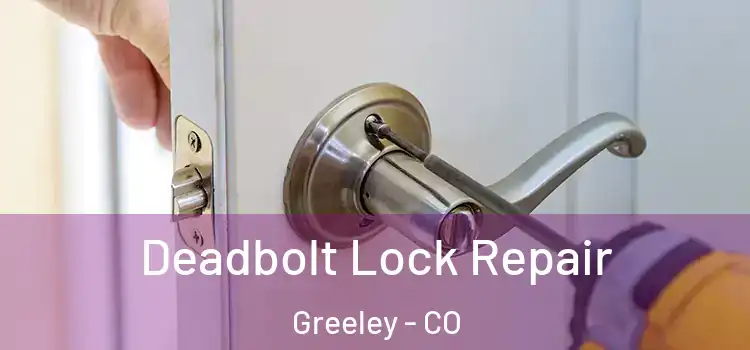 Deadbolt Lock Repair Greeley - CO