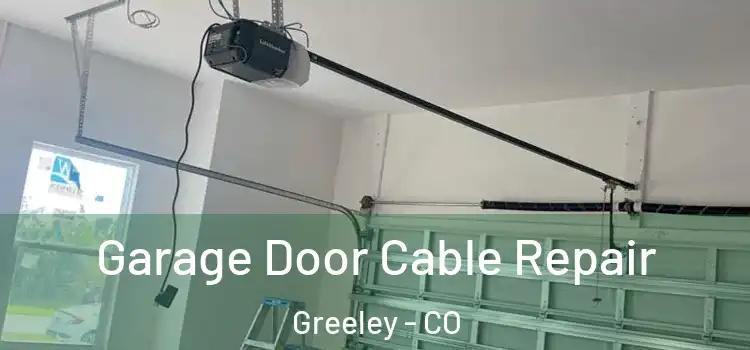  Garage Door Cable Repair Greeley - CO