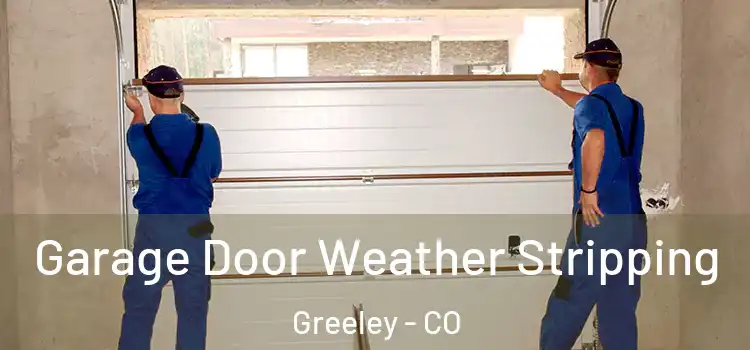  Garage Door Weather Stripping Greeley - CO
