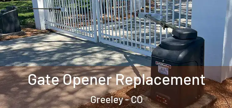 Gate Opener Replacement Greeley - CO